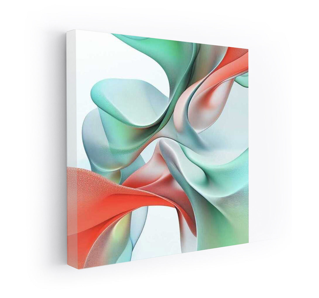Magic Streams: Abstraction in Green, Red and Blue