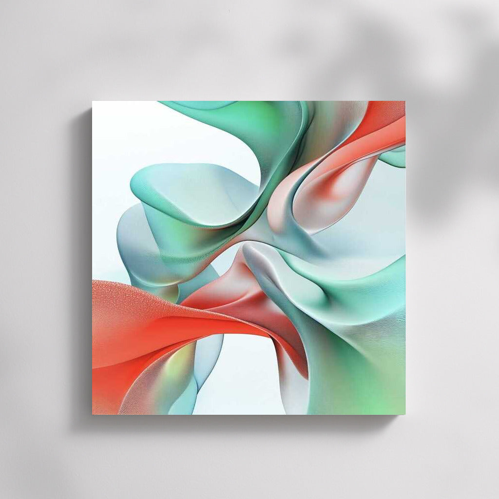 Magic Streams: Abstraction in Green, Red and Blue