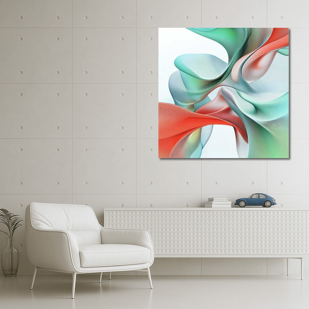 Magic Streams: Abstraction in Green, Red and Blue