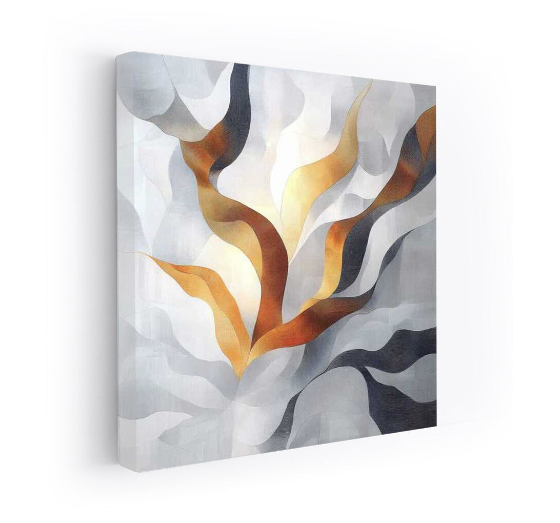 Golden Glow: Abstract Magic of Light