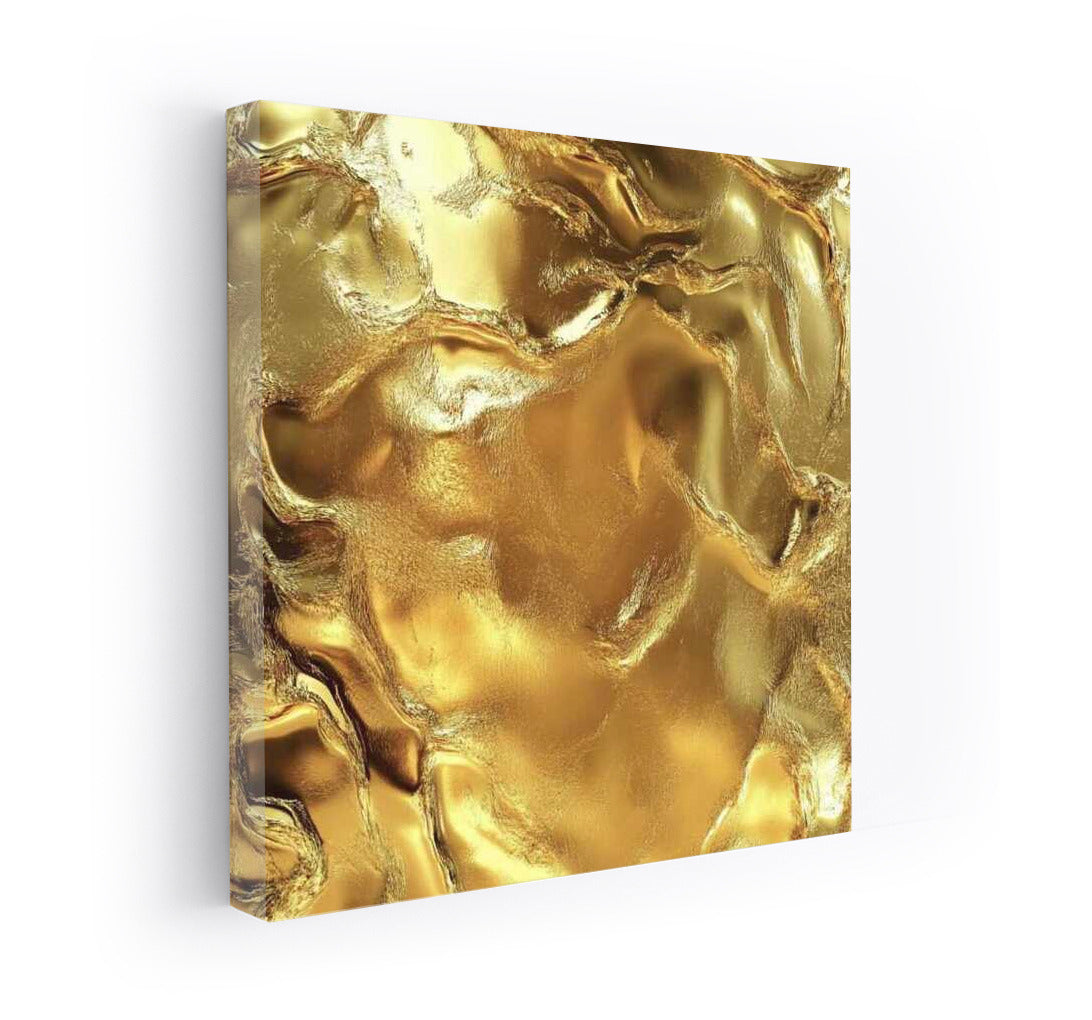 Golden Abstraction: Texture of Luxury