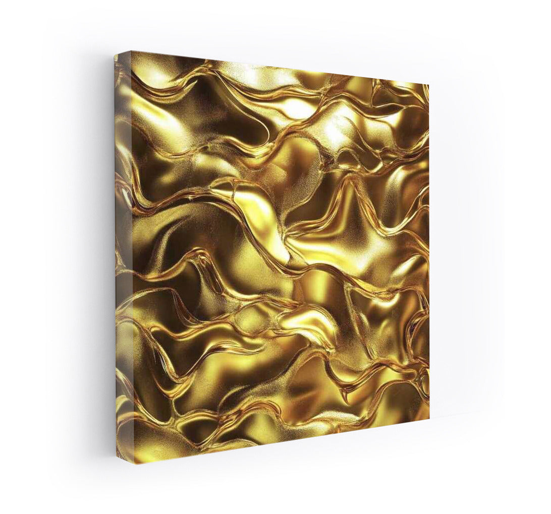 Golden Abstraction: Luxurious Texture for Interior