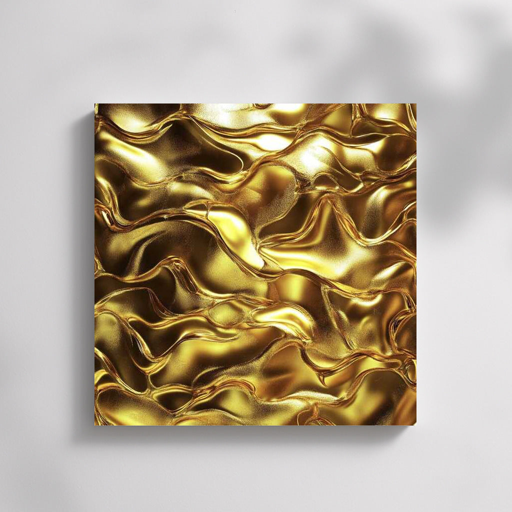 Golden Abstraction: Luxurious Texture for Interior