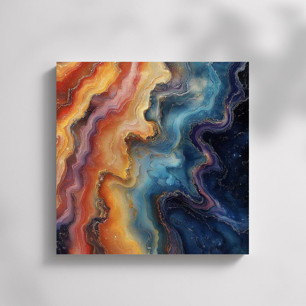 Dreamy Swirl: Rainbow Abstractions
