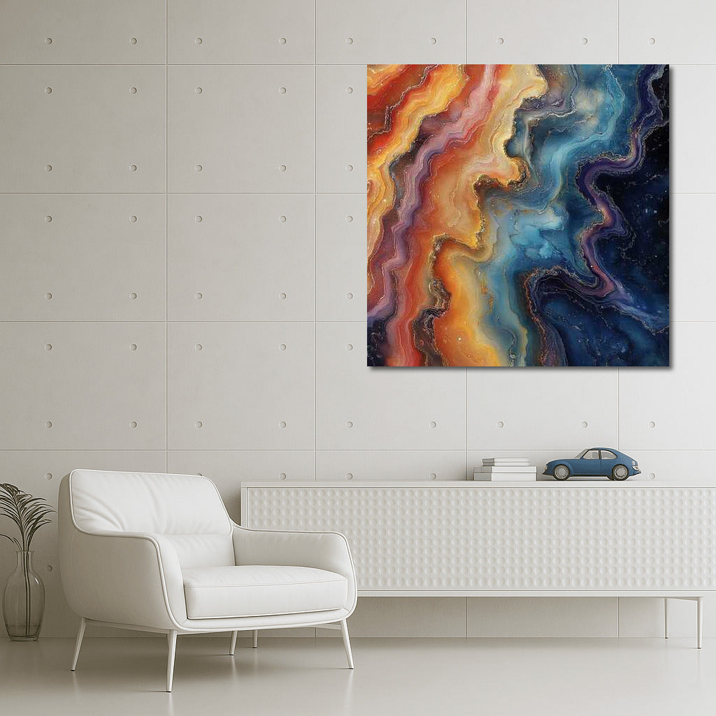 Dreamy Swirl: Rainbow Abstractions