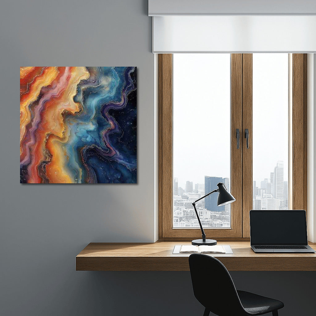 Dreamy Swirl: Rainbow Abstractions