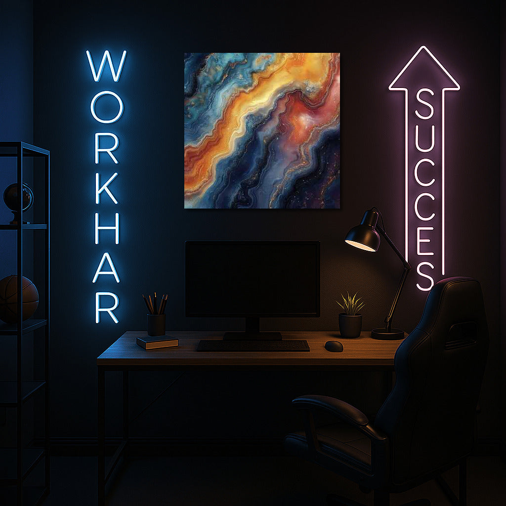 Iridescence of Abstraction: Magic of Iridescence for Interiors
