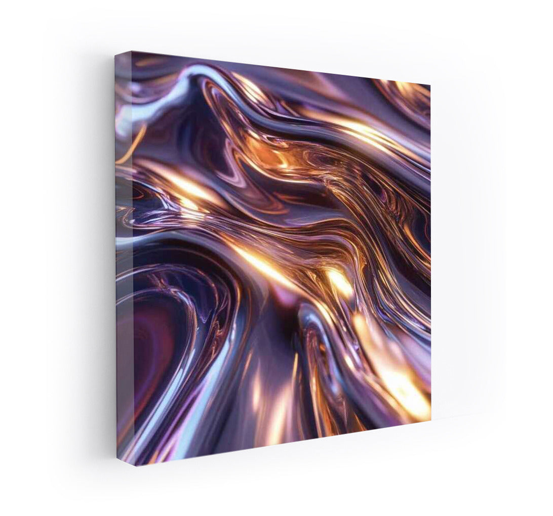 Liquid Metal Abstraction: Dance of Light