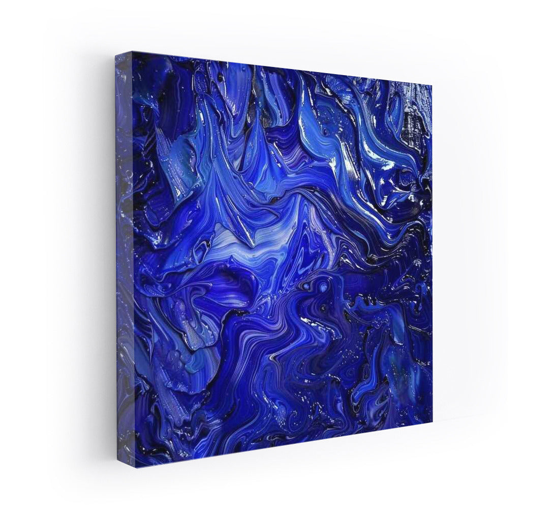 Harmony of Azure Waves: Abstraction Lapis Lazuli
