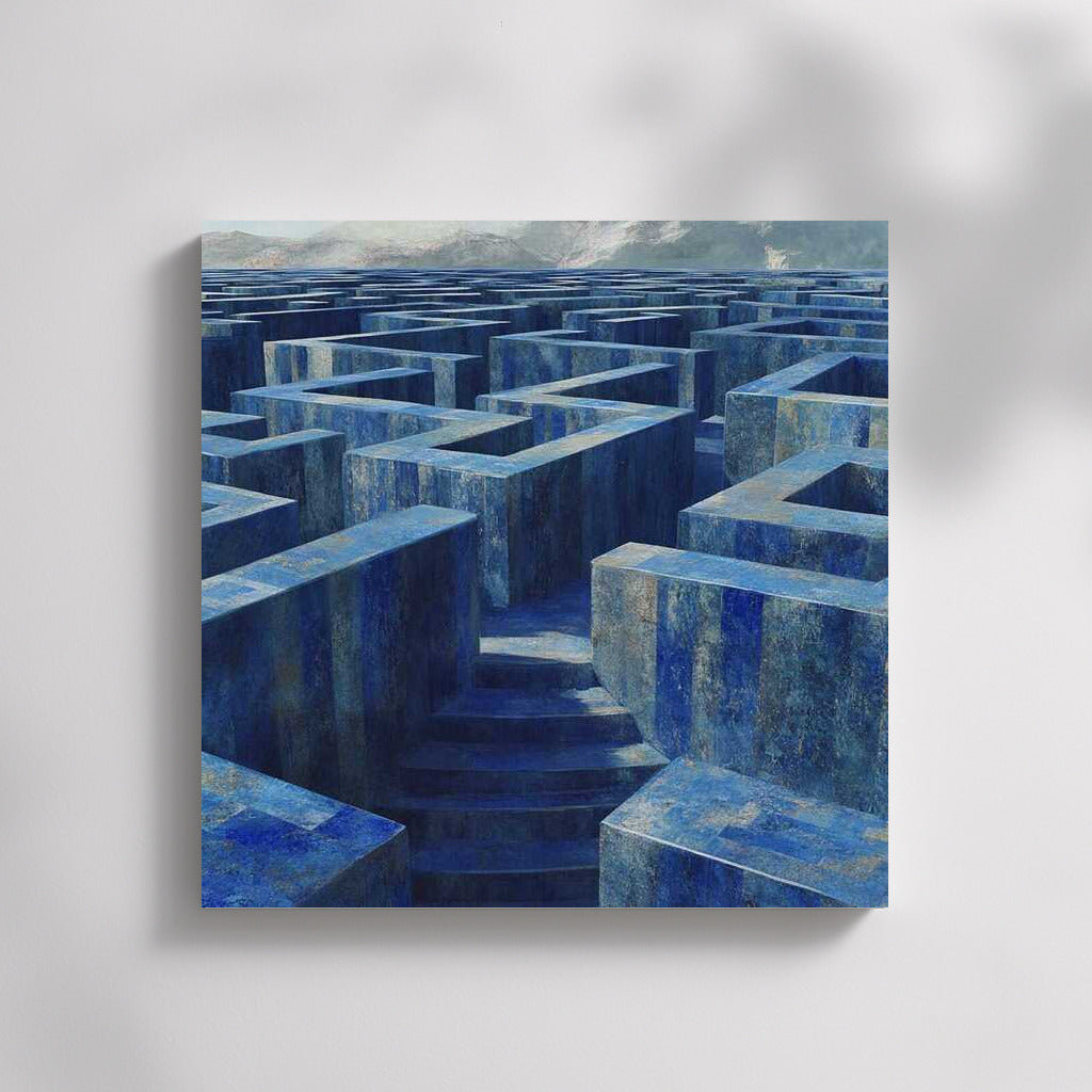 Labyrinth of Flowers: Abstract Immersion