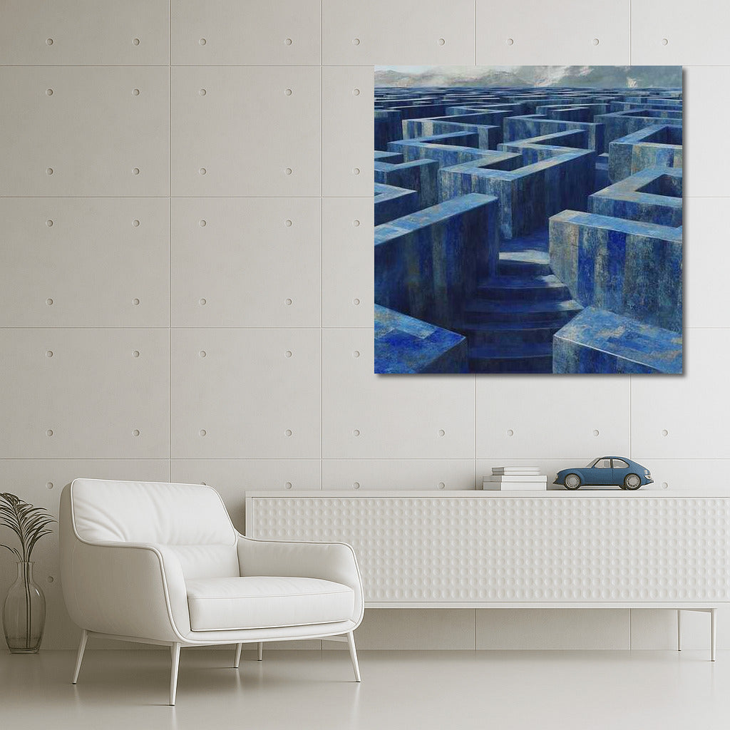 Labyrinth of Flowers: Abstract Immersion