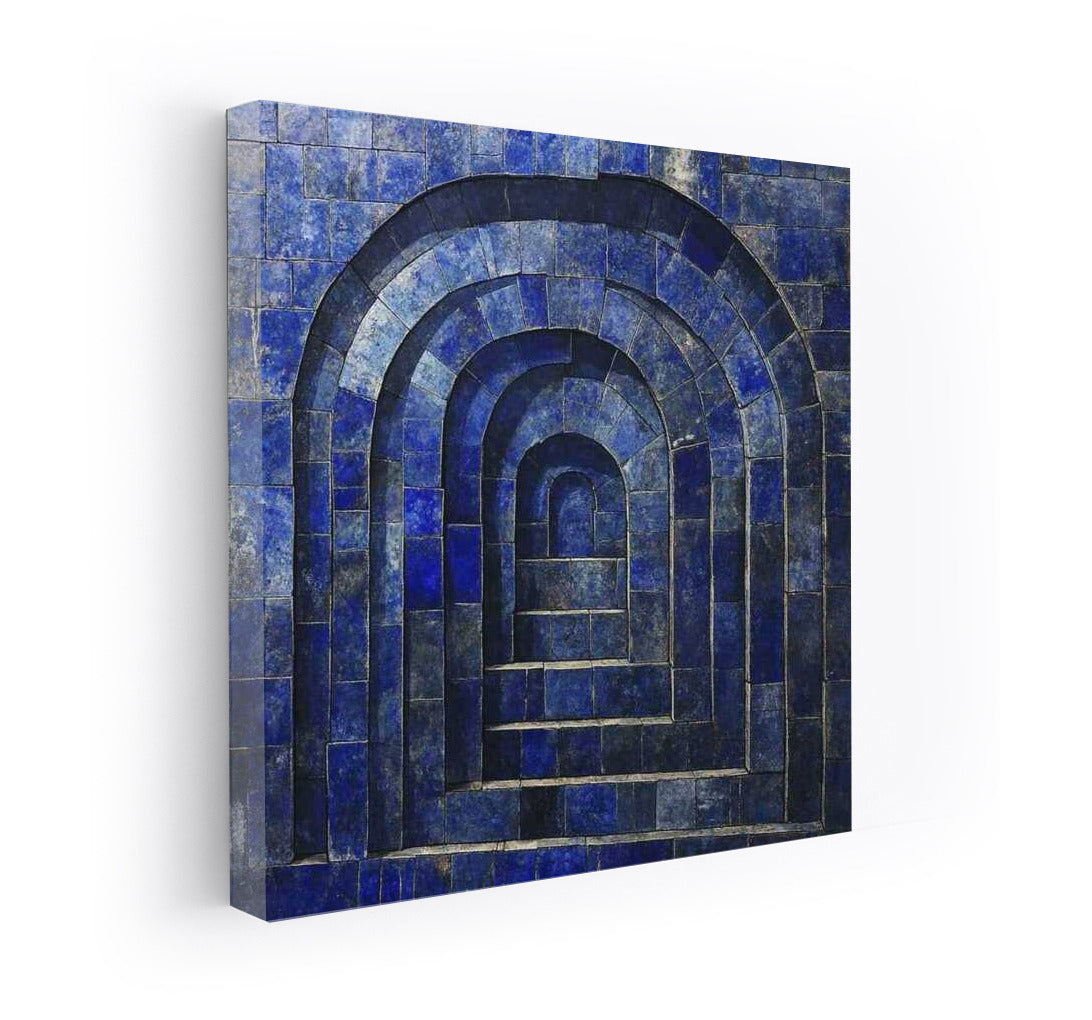Blue Labyrinth of Dreams: Abstract Immersion