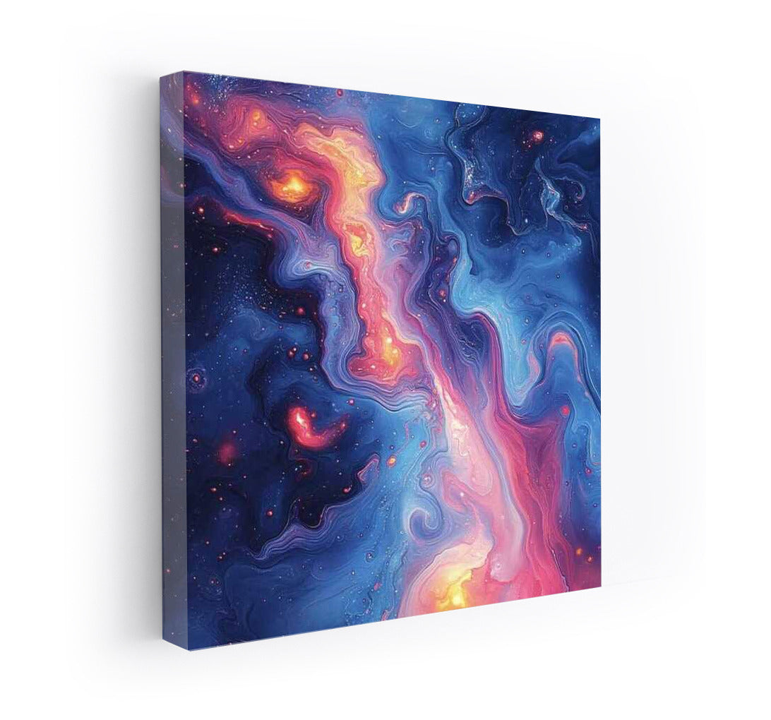 Dance of the Pink Mysteries: Abstract World of the Universe