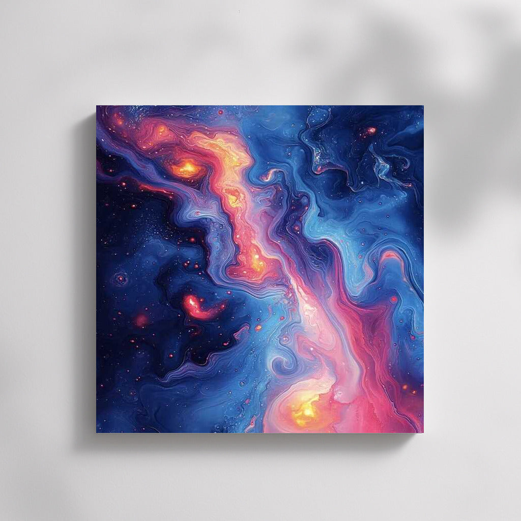 Dance of the Pink Mysteries: Abstract World of the Universe