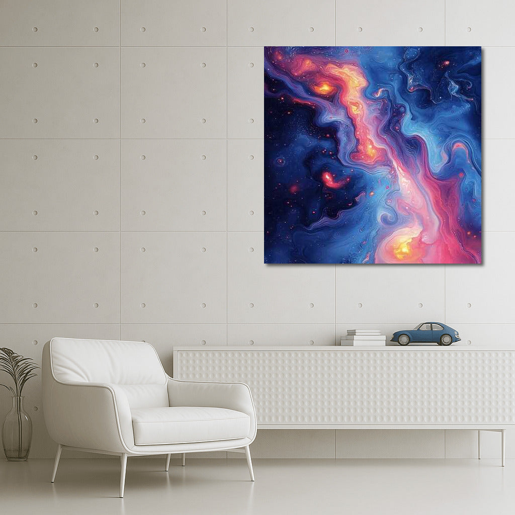 Dance of the Pink Mysteries: Abstract World of the Universe