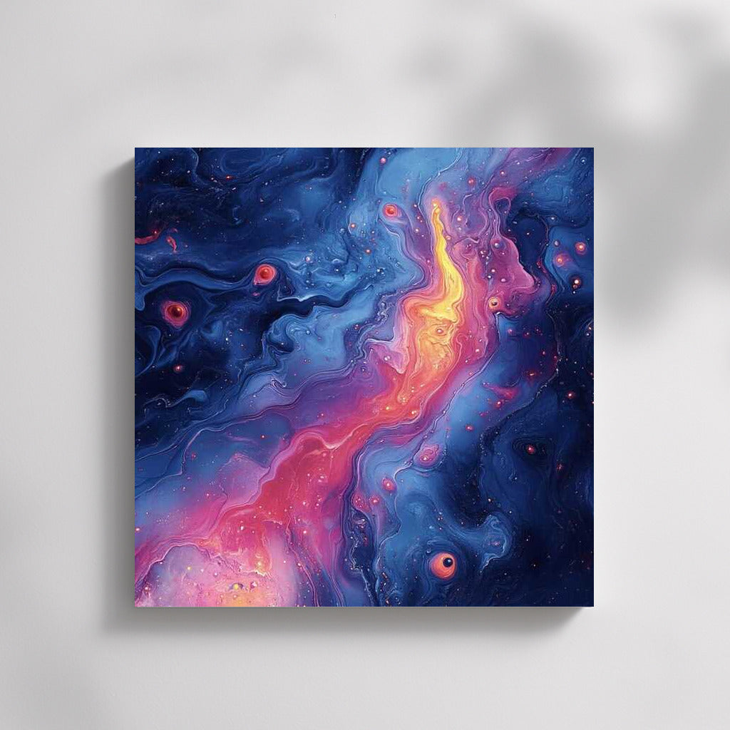 Mystical Pastel Abstract: Fascinating World