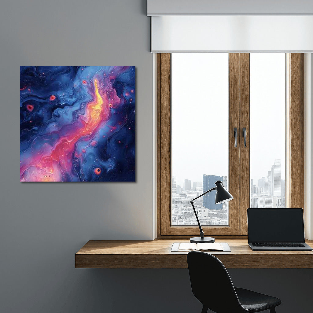 Mystical Pastel Abstract: Fascinating World