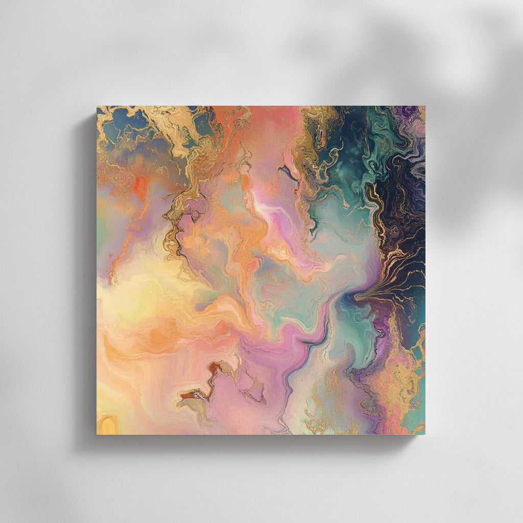 Magic of Pastel Fantasies: Abstract World