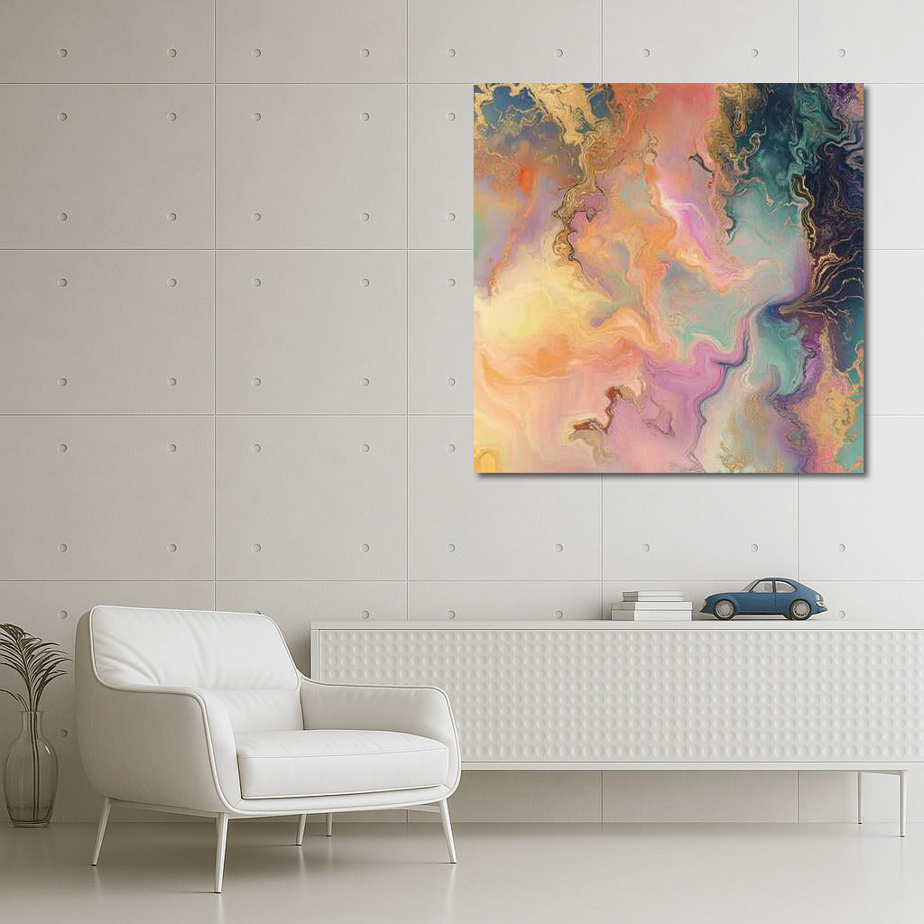 Magic of Pastel Fantasies: Abstract World