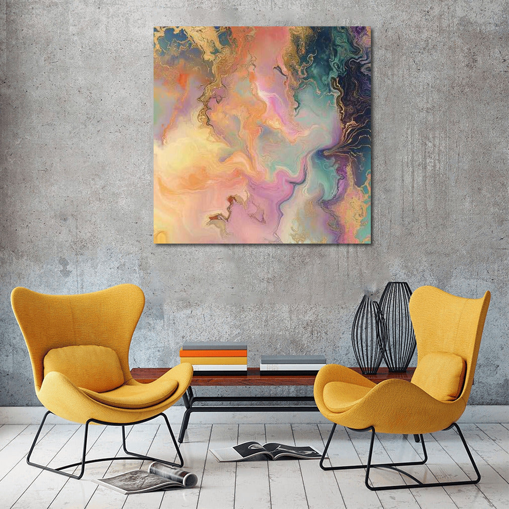 Magic of Pastel Fantasies: Abstract World