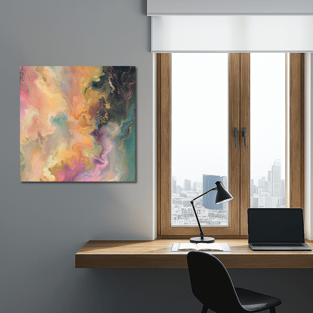 The Riddle of Pastel Dreams: Abstract Magic