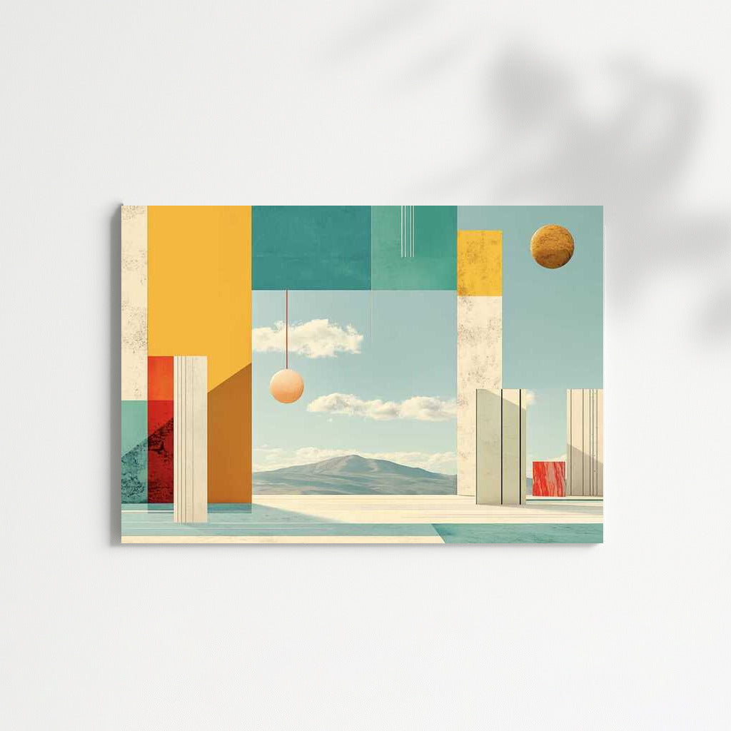Dance of Forms: Abstract Columns
