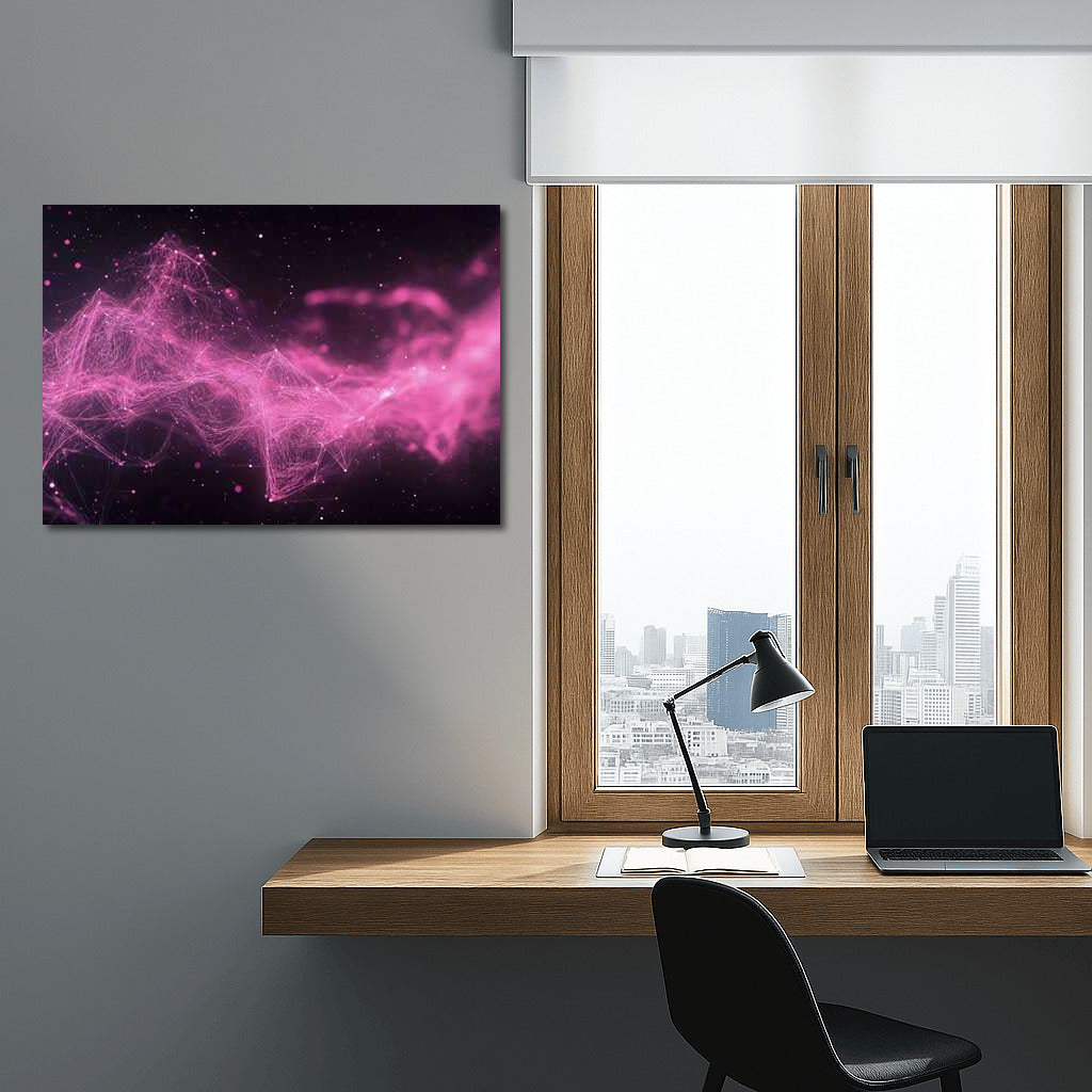 Cosmic Symphony of Pink Particles: Dynamics and Energy