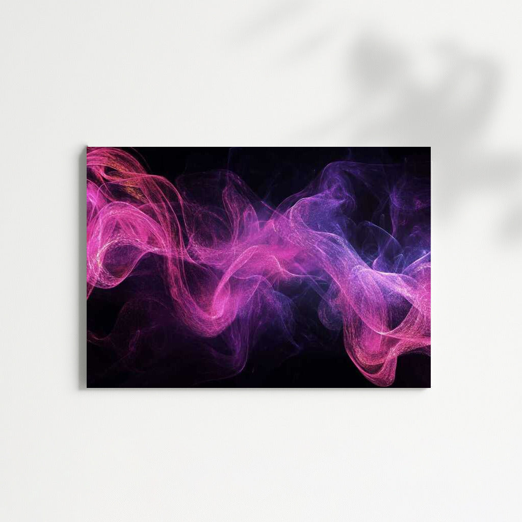 Pink Particle Dance: Dynamic Abstract Vortex