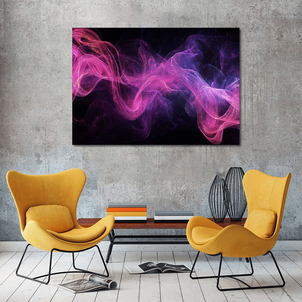 Pink Particle Dance: Dynamic Abstract Vortex