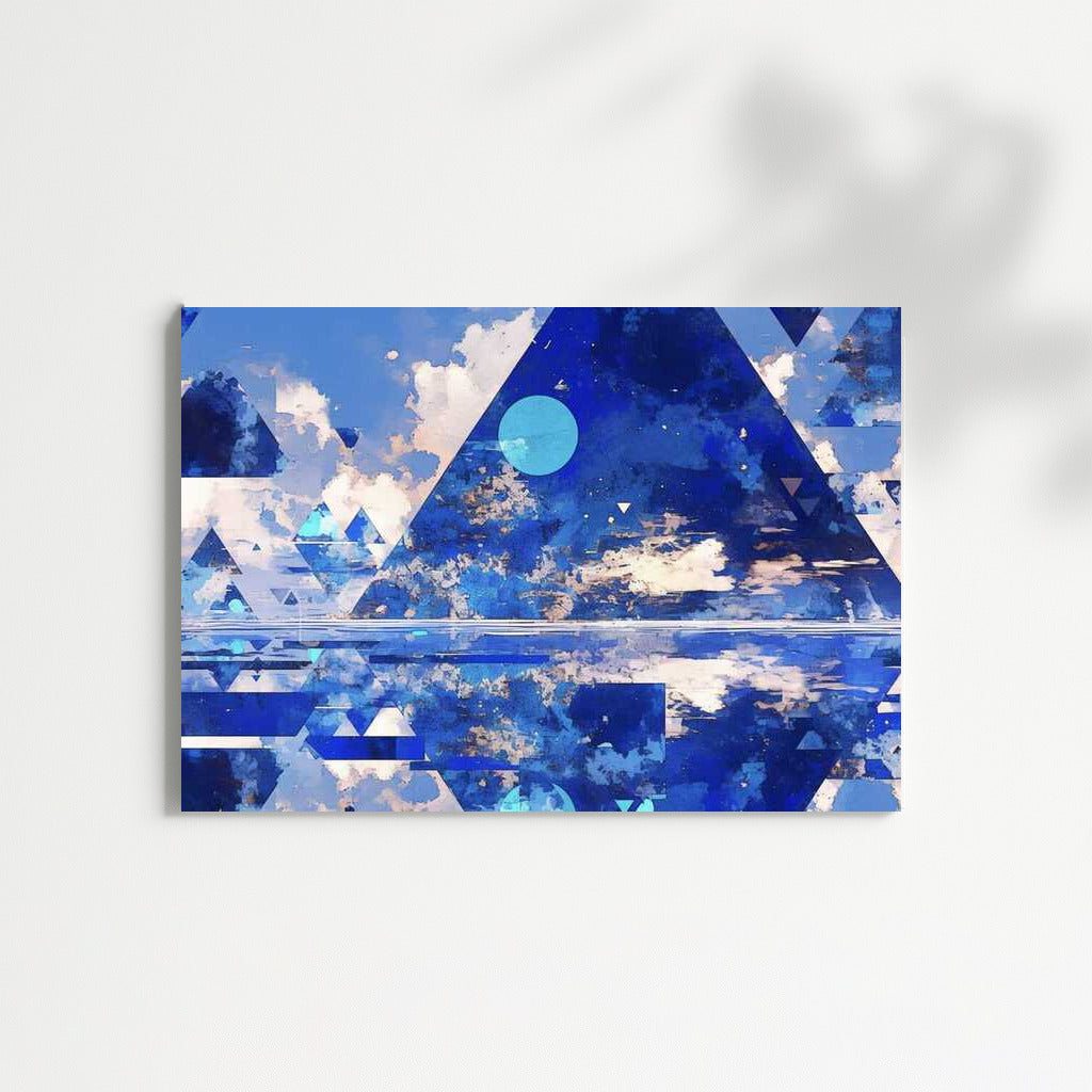 Triangle Dance of Fantasy: Abstract Sky