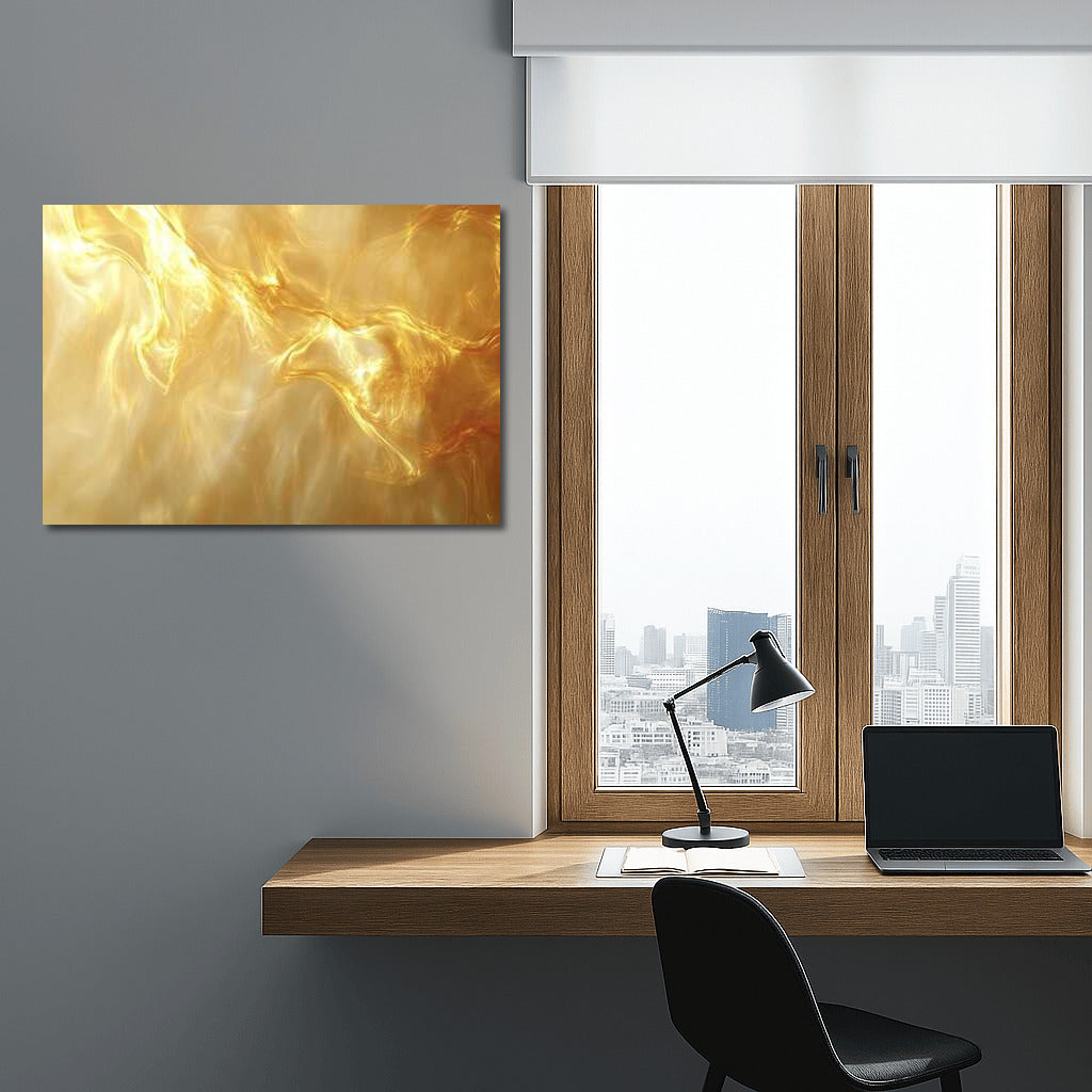 Glow of Golden Abstraction: Infinite Energy