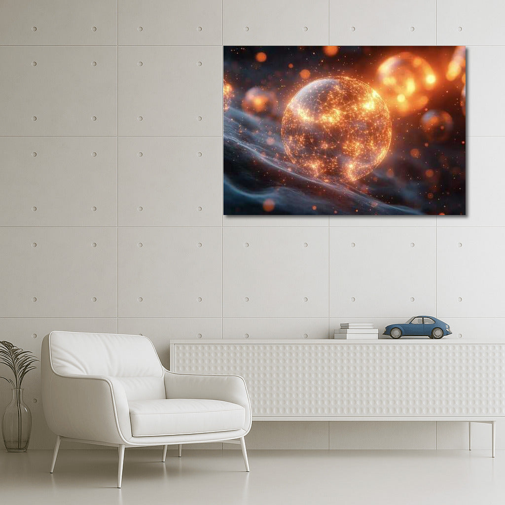 Sparks of Geometry: Abstract Network