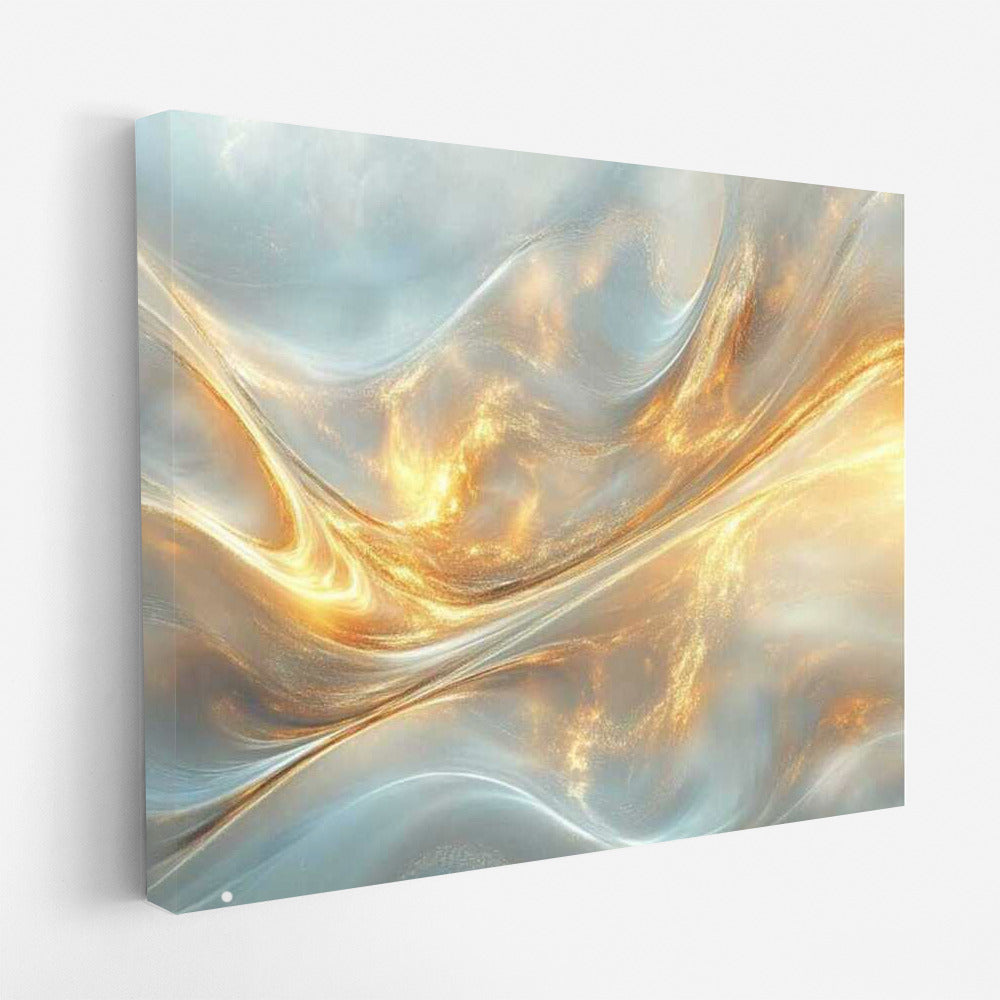 Glow of Abstraction: Dance of Light and Color