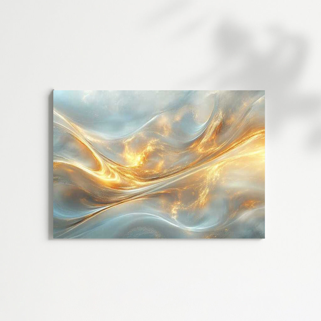 Glow of Abstraction: Dance of Light and Color