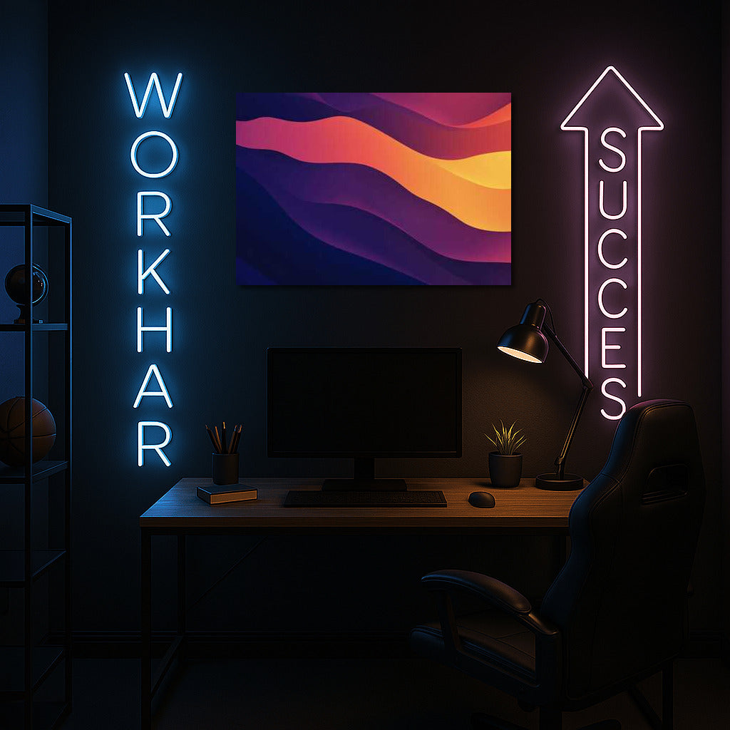 Emotional Waves: Abstract Gradient World
