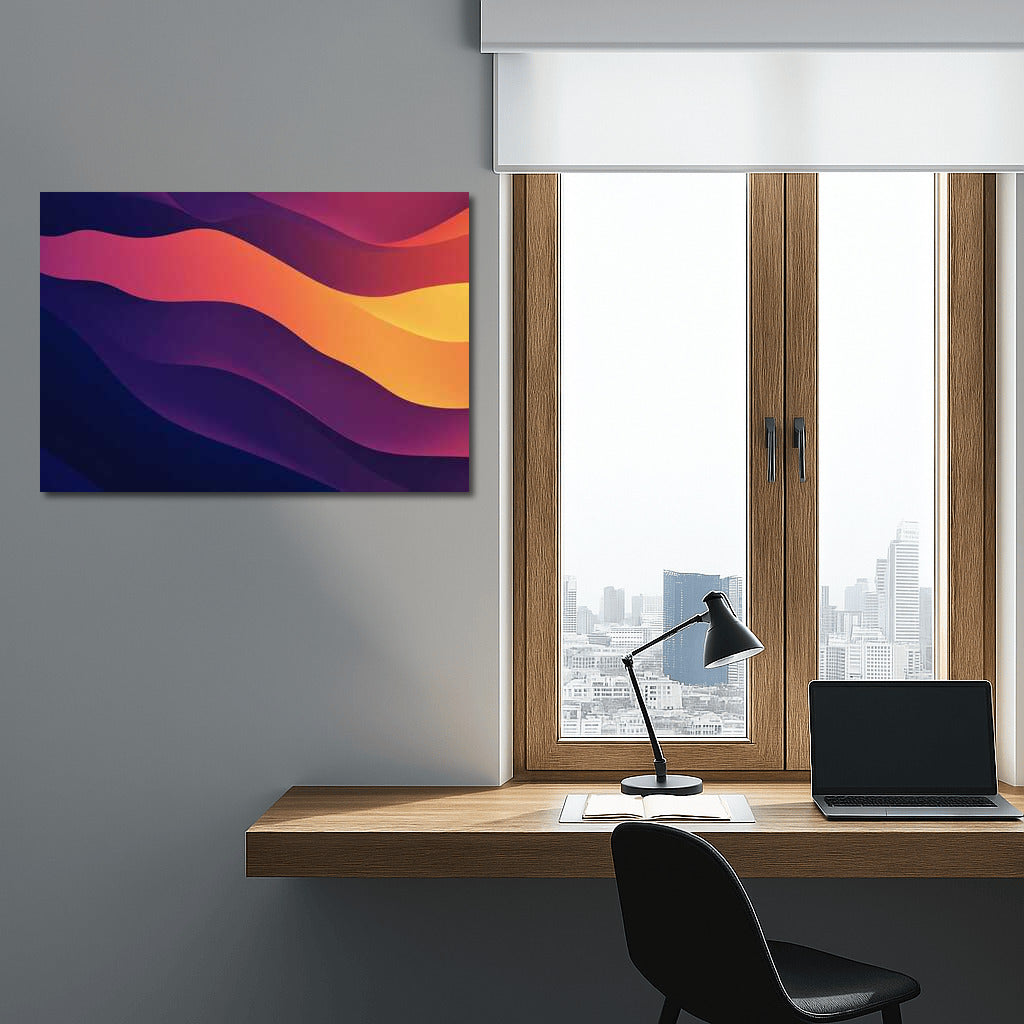 Emotional Waves: Abstract Gradient World