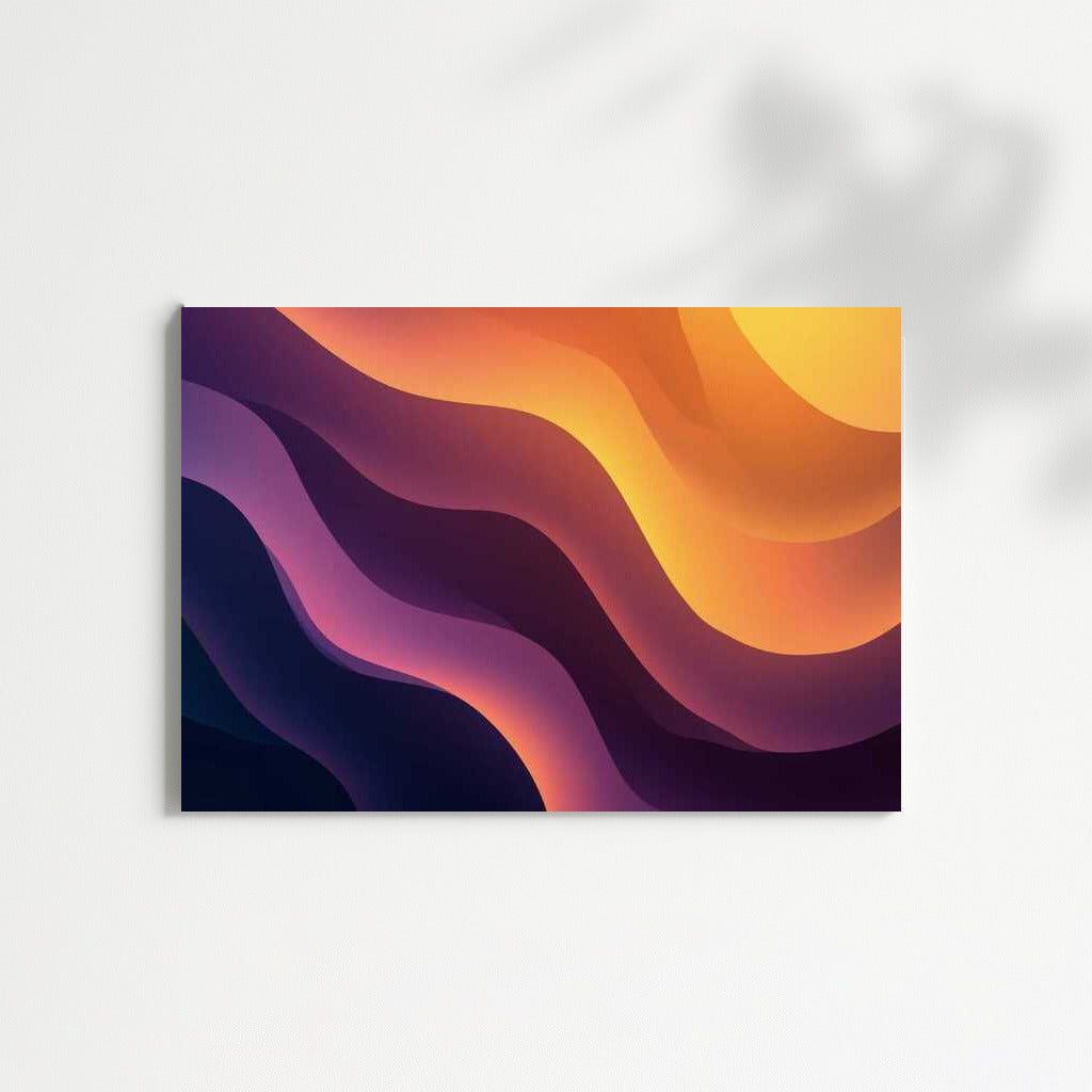 Harmony of Gradients: The Magic of Abstract for Your Interior