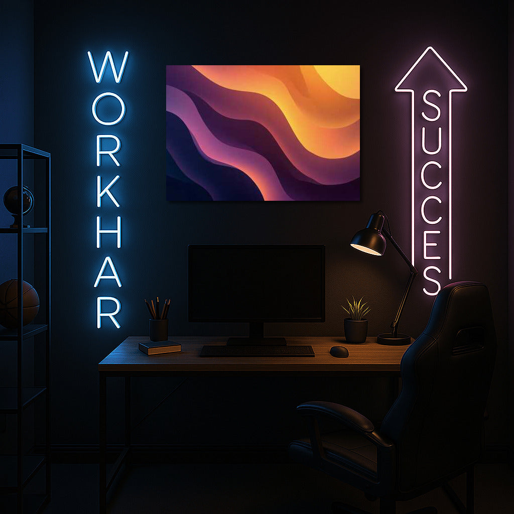Harmony of Gradients: The Magic of Abstract for Your Interior