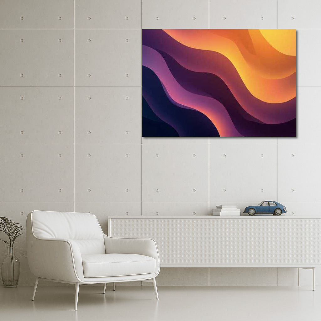 Harmony of Gradients: The Magic of Abstract for Your Interior