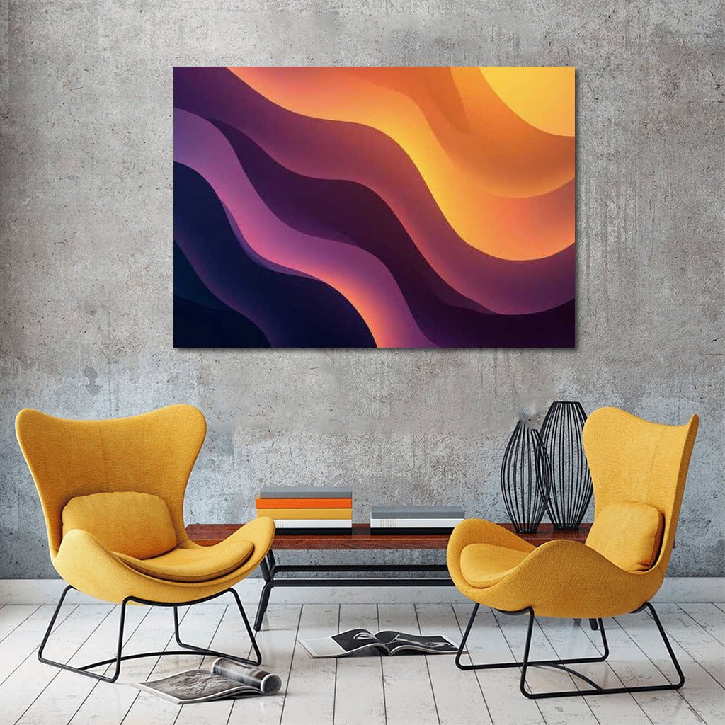 Harmony of Gradients: The Magic of Abstract for Your Interior