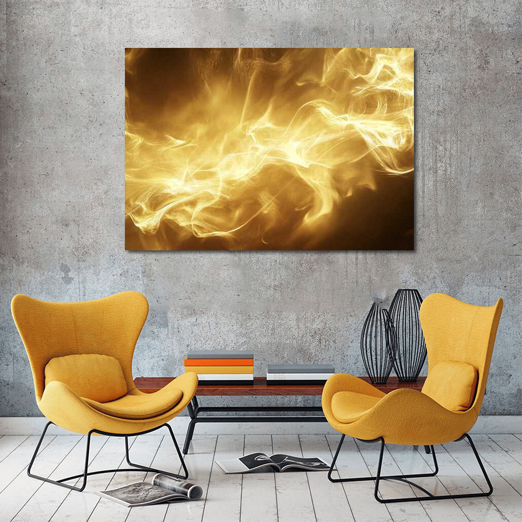 Golden Shimmer: Pearlescent Abstract Swirl