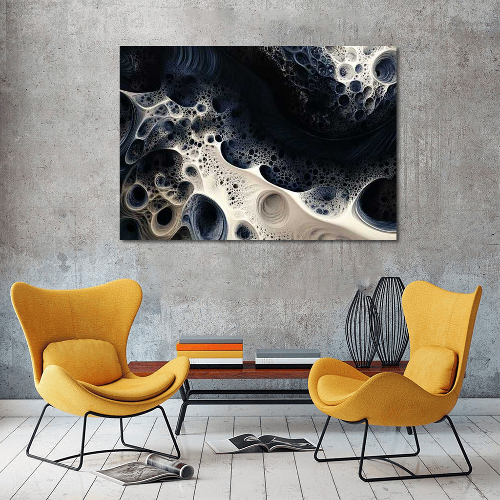 Enigmatic Symphony: Abstract Hall of Mirrors