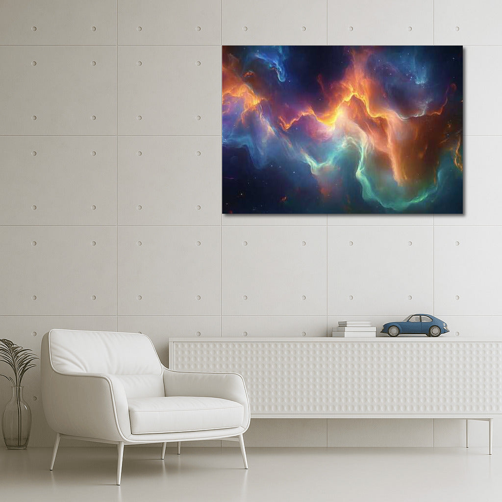 Iridescent Glow: Abstract World of Light