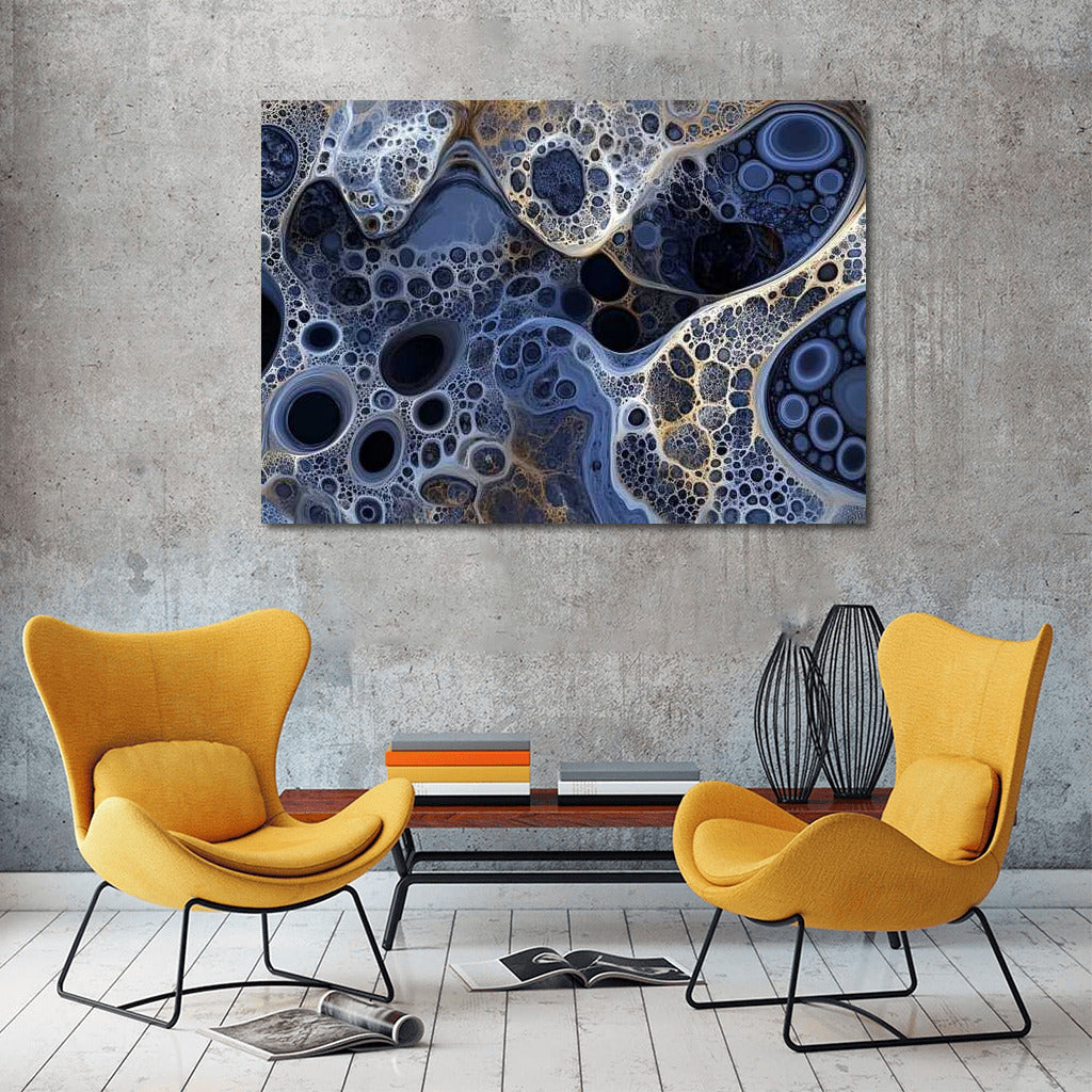 Illusory Labyrinth of Reflections: Abstract World of Mirrors