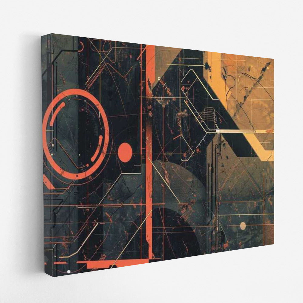 Industrial Symphony: Abstract Immersion