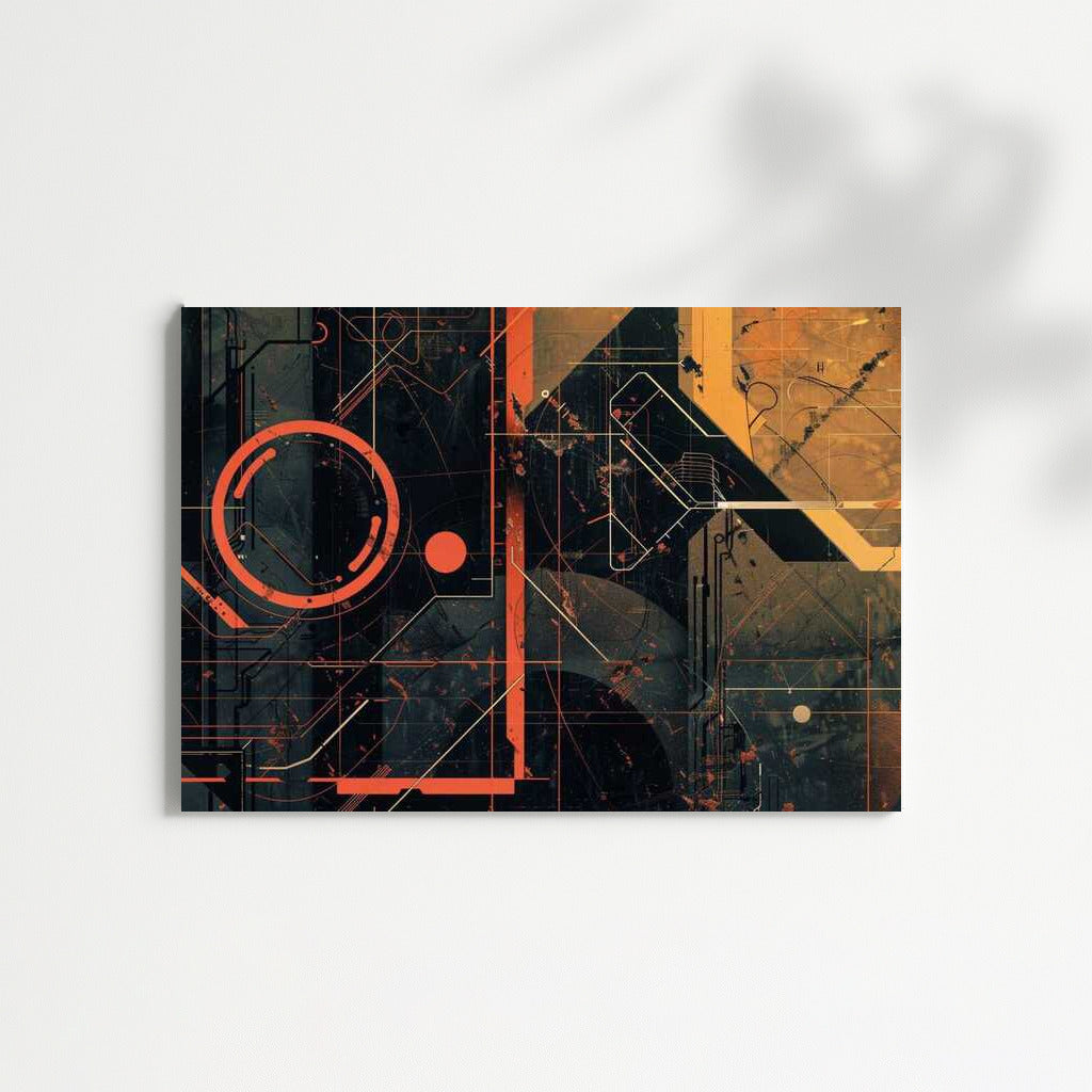 Industrial Symphony: Abstract Immersion