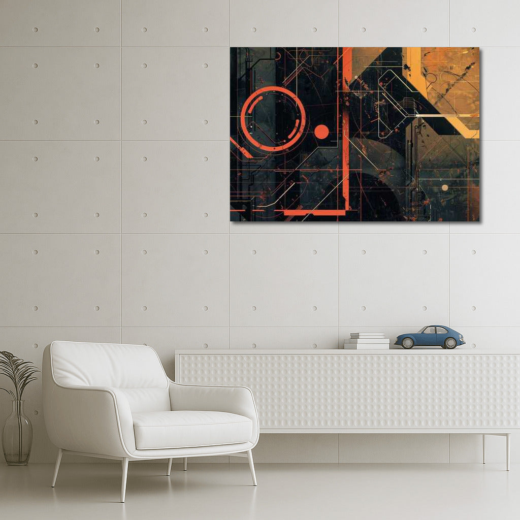 Industrial Symphony: Abstract Immersion