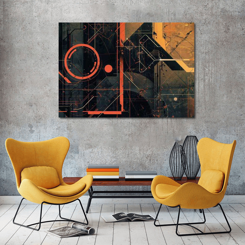 Industrial Symphony: Abstract Immersion