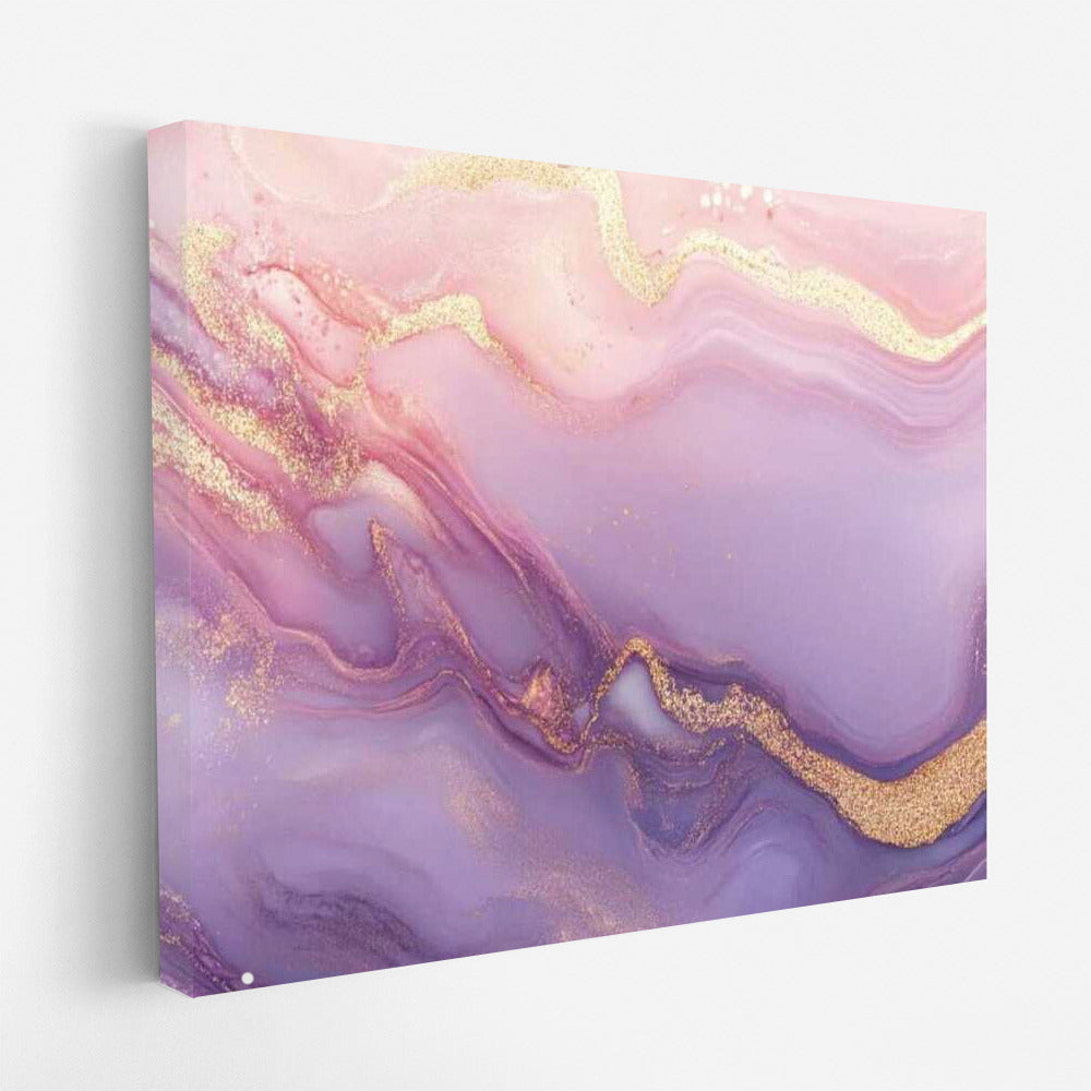 Lavender Abstract: Inspiration in Light Tones