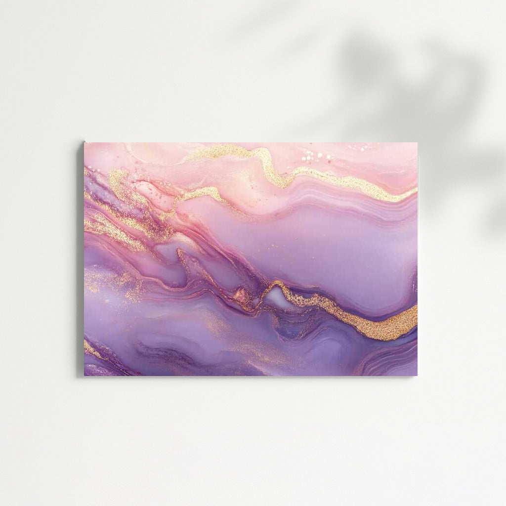 Lavender Abstract: Inspiration in Light Tones